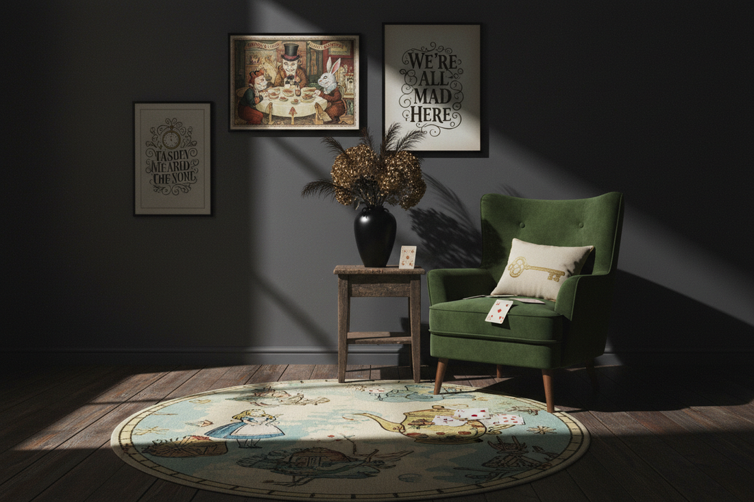 Alice in Wonderland Home Decor Ideas — Dark & Whimsical Inspiration
