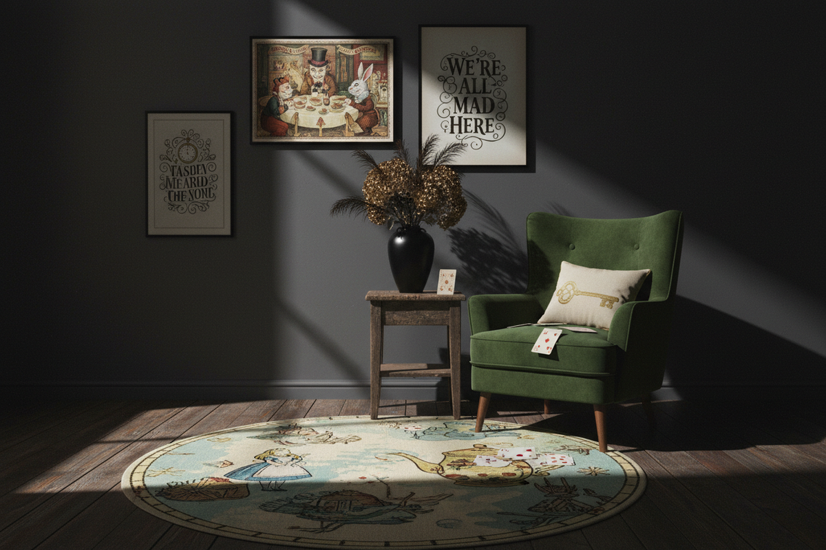 Alice in Wonderland Home Decor Ideas — Dark & Whimsical Inspiration