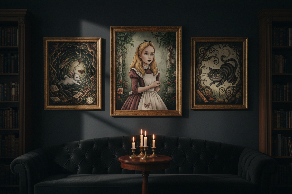Alice in Wonderland Wall Art: How to Build a Gallery Wall