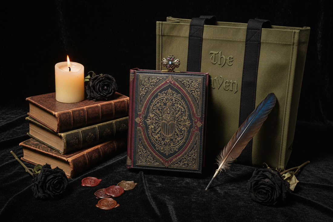 Best Literary Book Bags — Gothic Totes & Book-Shaped Bags for Readers