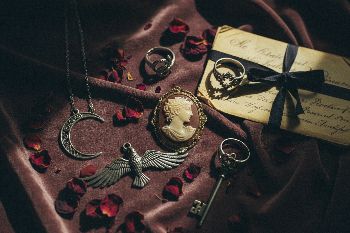 Dark Academia Jewelry Guide: How to Style Gothic & Literary Accessories