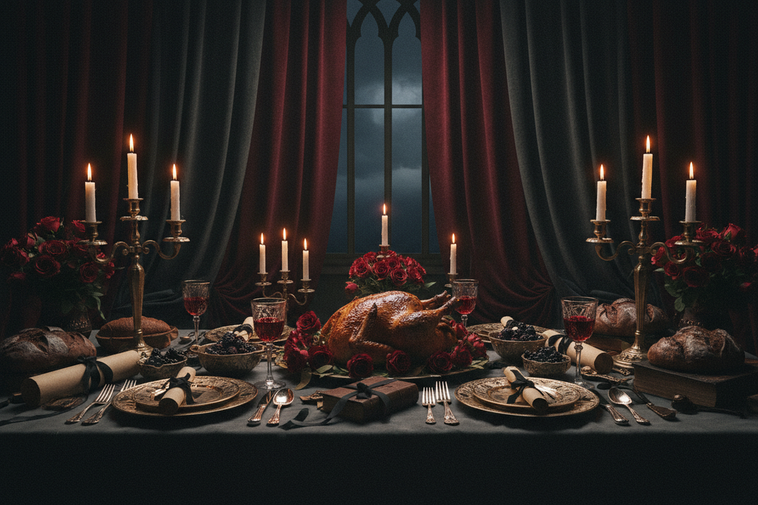 How to Host a Dracula Themed Dinner Party (Menu & Decor)