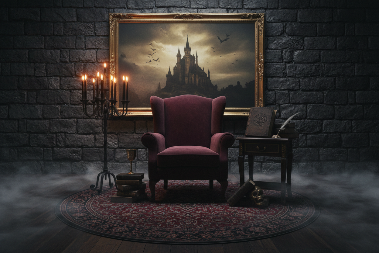 Dracula Home Decor: Gothic Vampire Aesthetic Room Guide