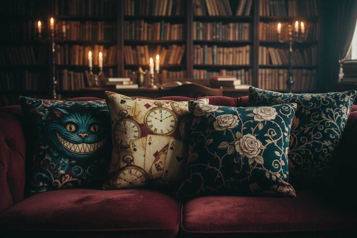 Alice in Wonderland Pillows