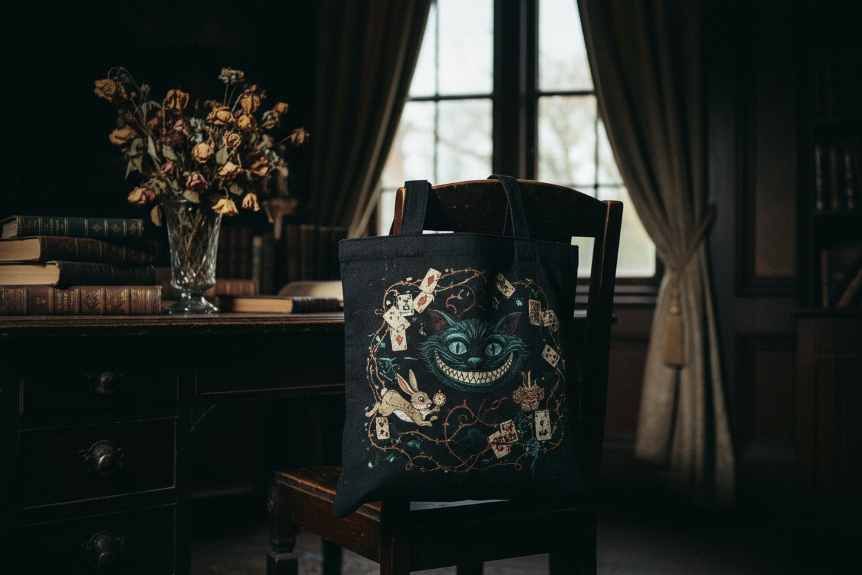 Alice in Wonderland Totes