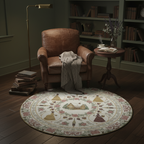 Little Women Round Rug