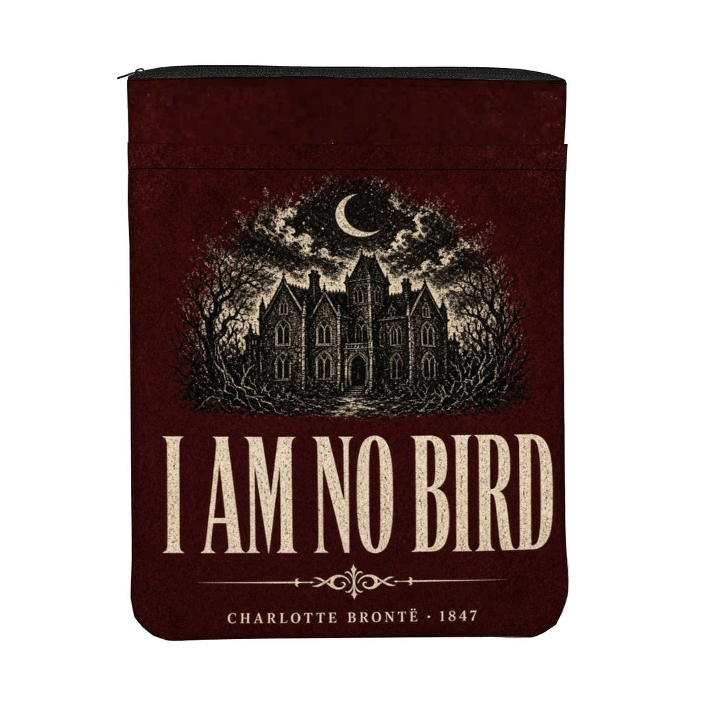 I Am No Bird Book Sleeve — Jane Eyre Zippered Case