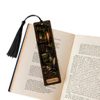 Bibliophile Gothic Wooden Bookmark