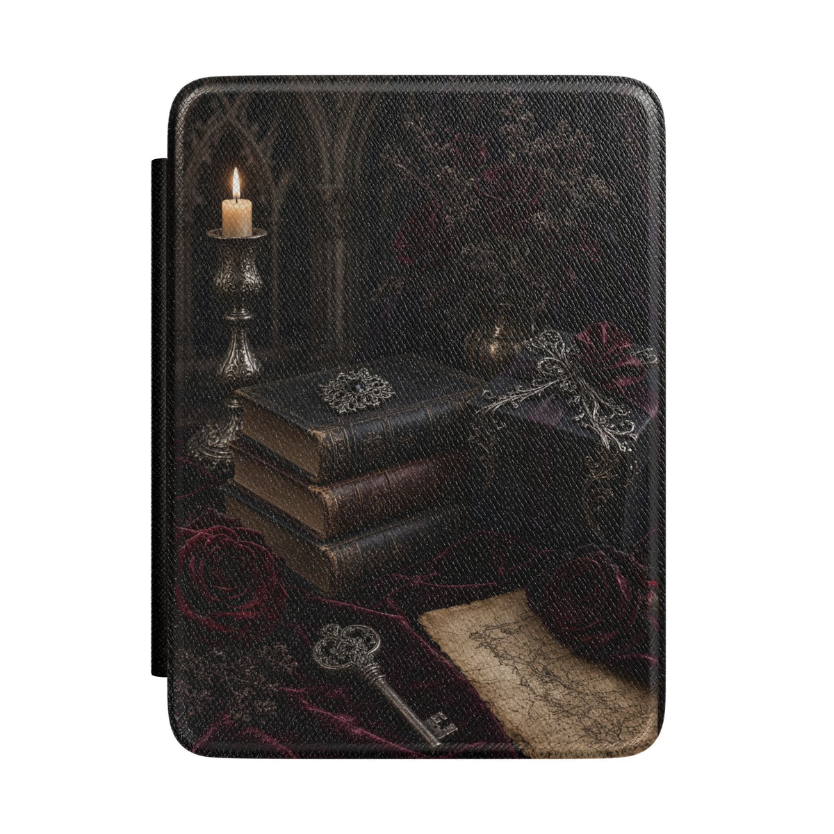 The Candlelit Archive — Gothic Kindle Case
