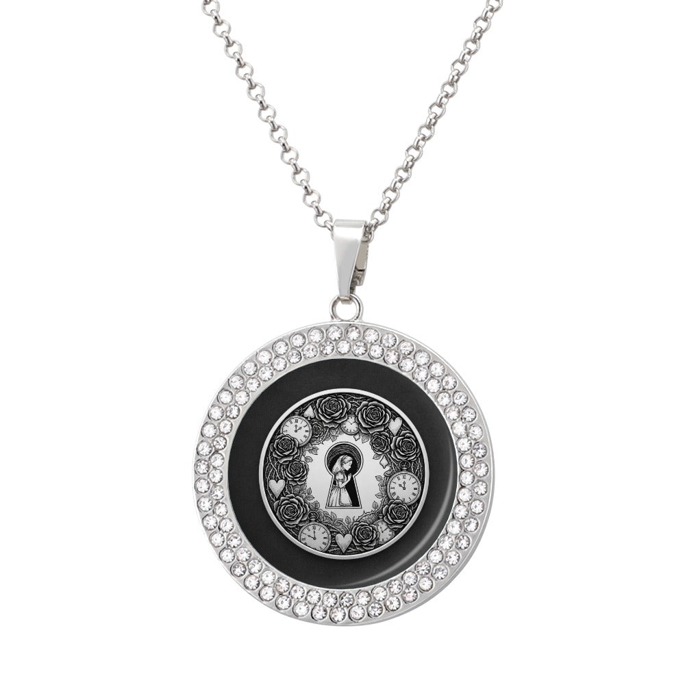 Wonderland Looking Glass Necklace