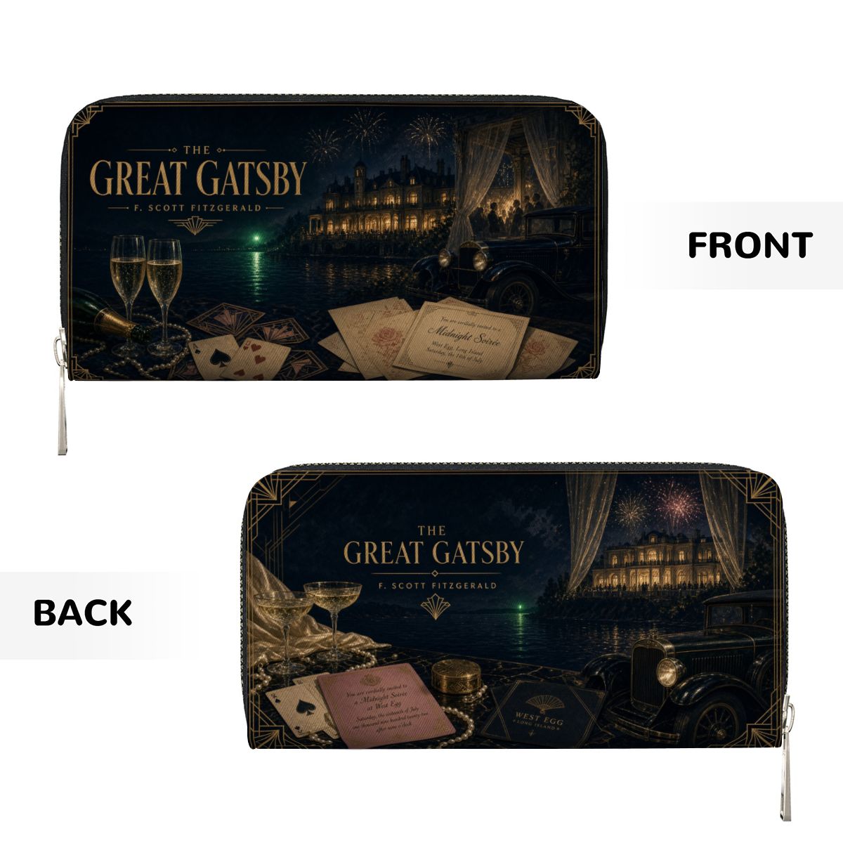 The Great Gatsby Green Light Wallet