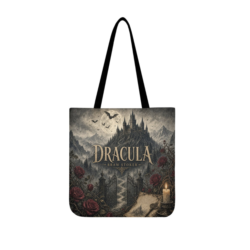 Dracula Literary Canvas Tote Bag
