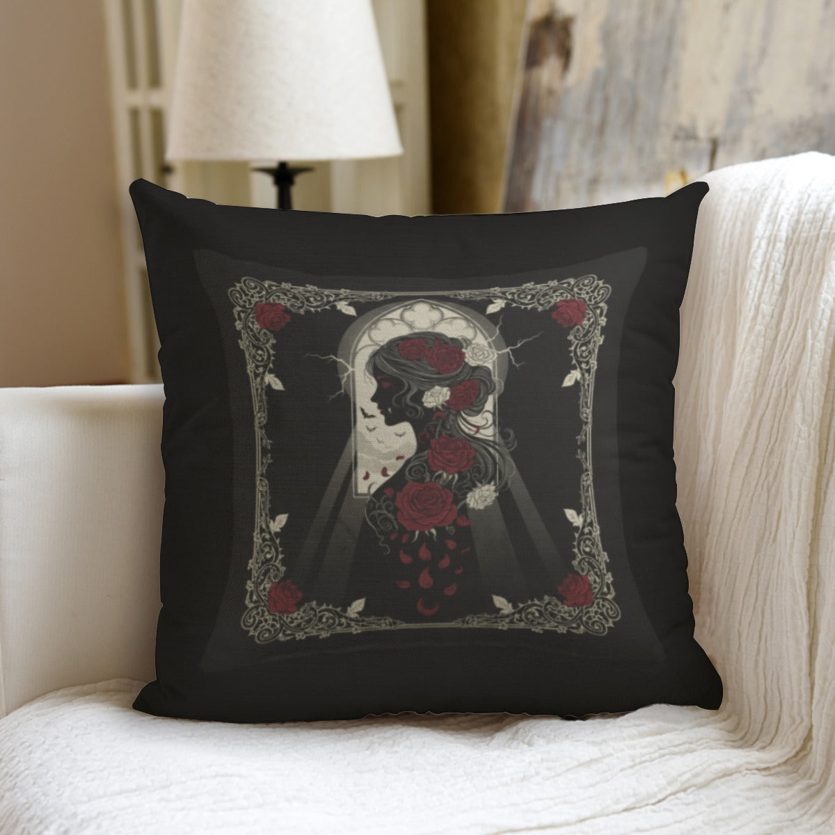 Lucy Westenra Throw Pillow