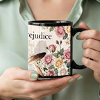 Pride & Prejudice Darcy Floral Mug