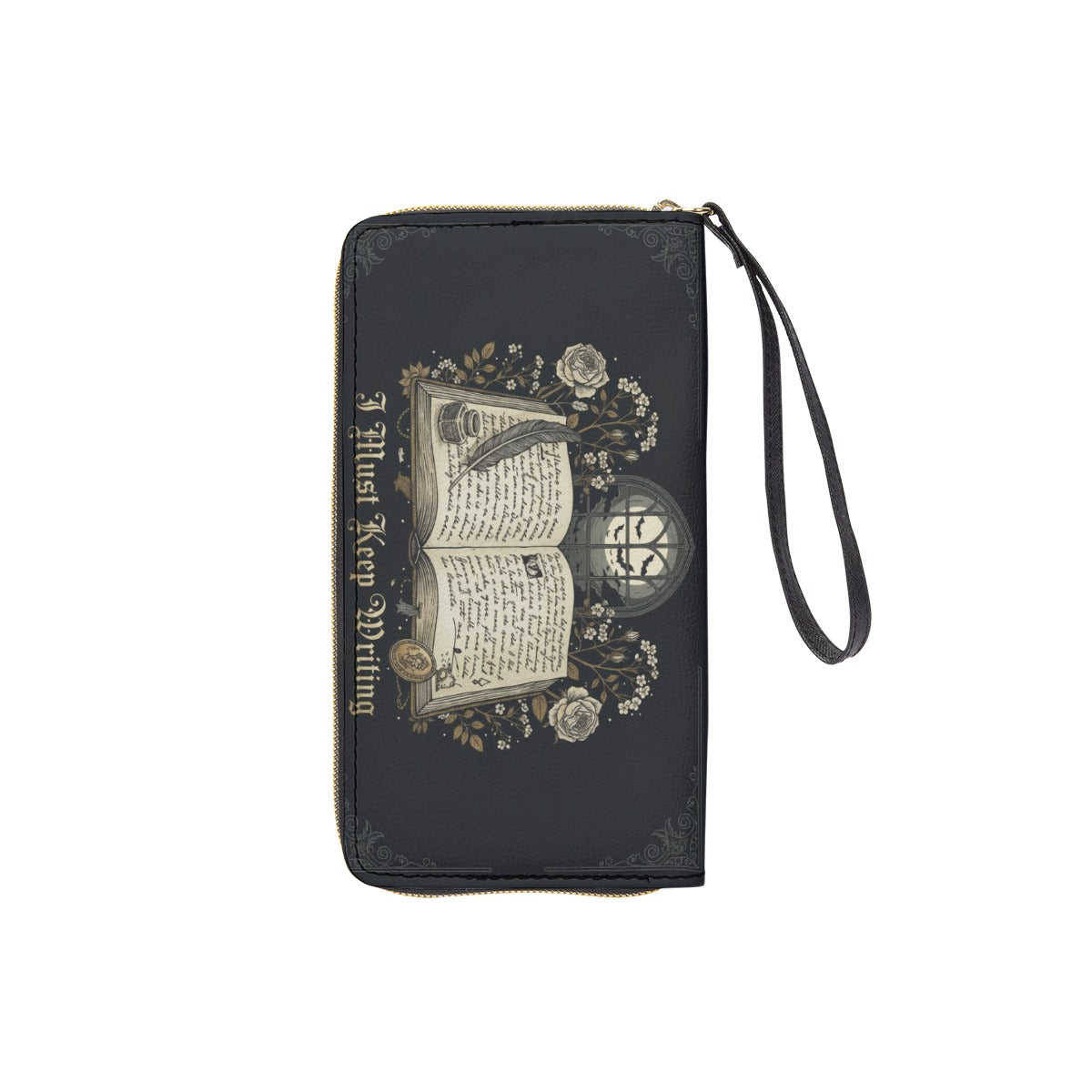 I Must Keep Writing Wristlet Wallet