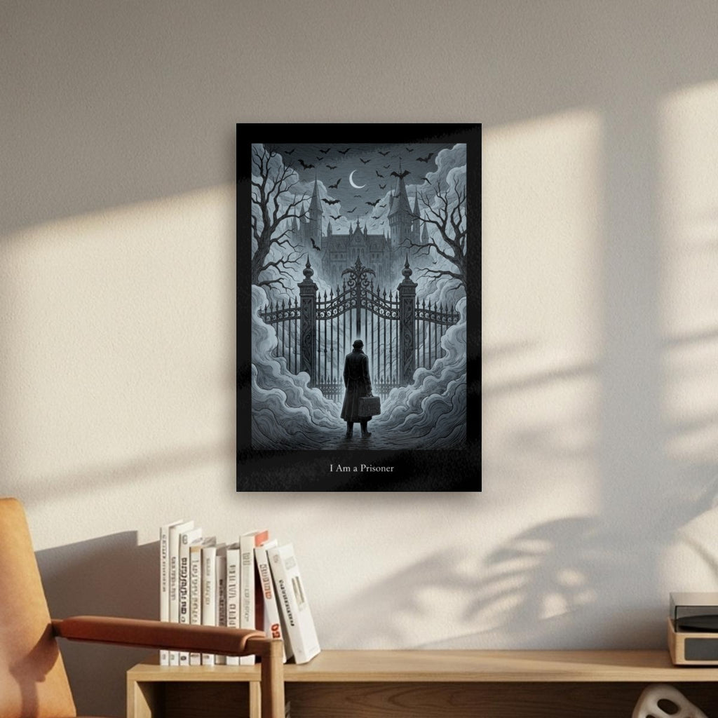 I Am a Prisoner Framed Canvas Print
