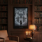 I Am a Prisoner Framed Canvas Print