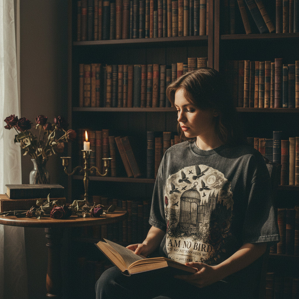 I Am No Bird Heavyweight Literary Tee
