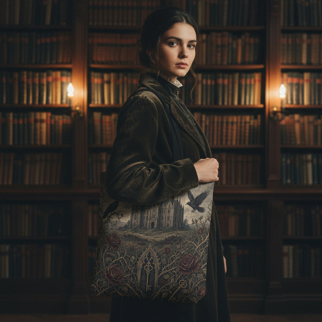 Jane Eyre Gothic Literary Tote