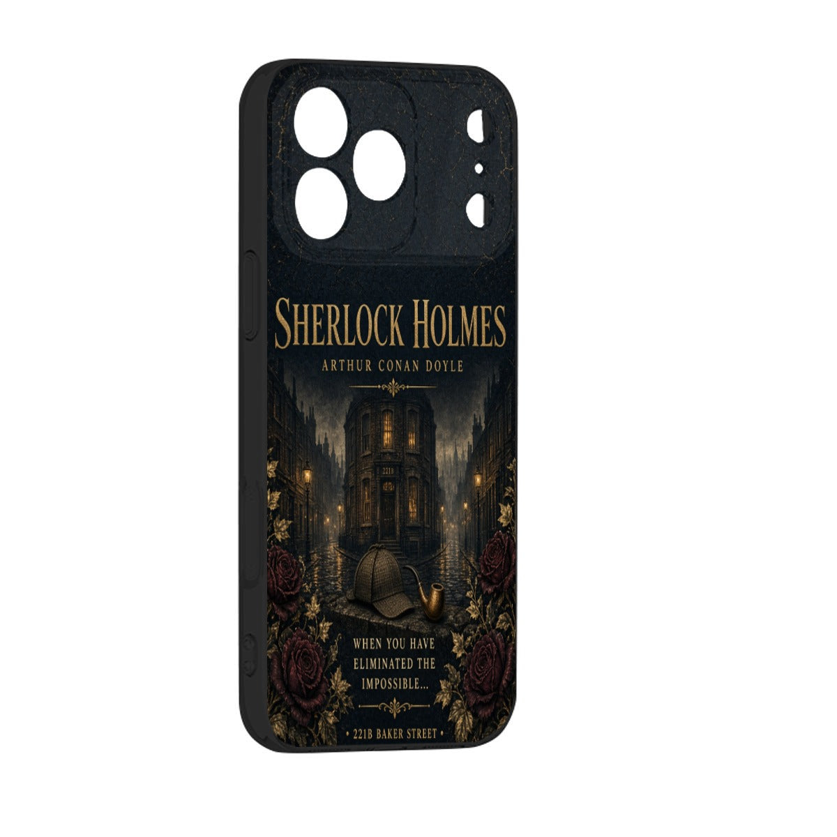 Sherlock Holmes — Baker Street iPhone 17 Silicone Case