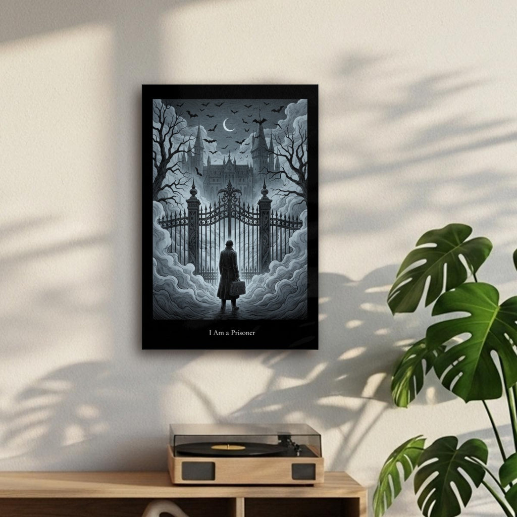 I Am a Prisoner Framed Canvas Print