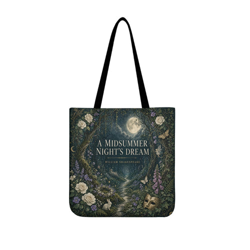 A Midsummer Night's Dream Literary Canvas Tote Bag