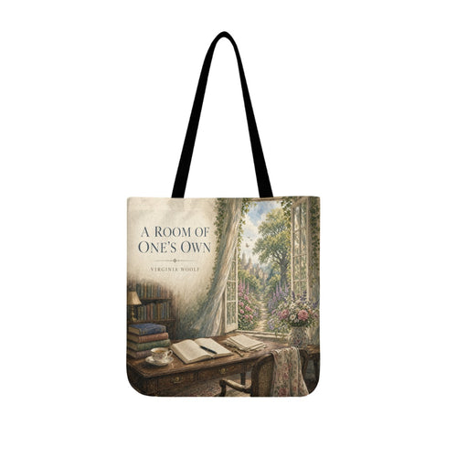 A Room of One's Own Literary Canvas Tote Bag