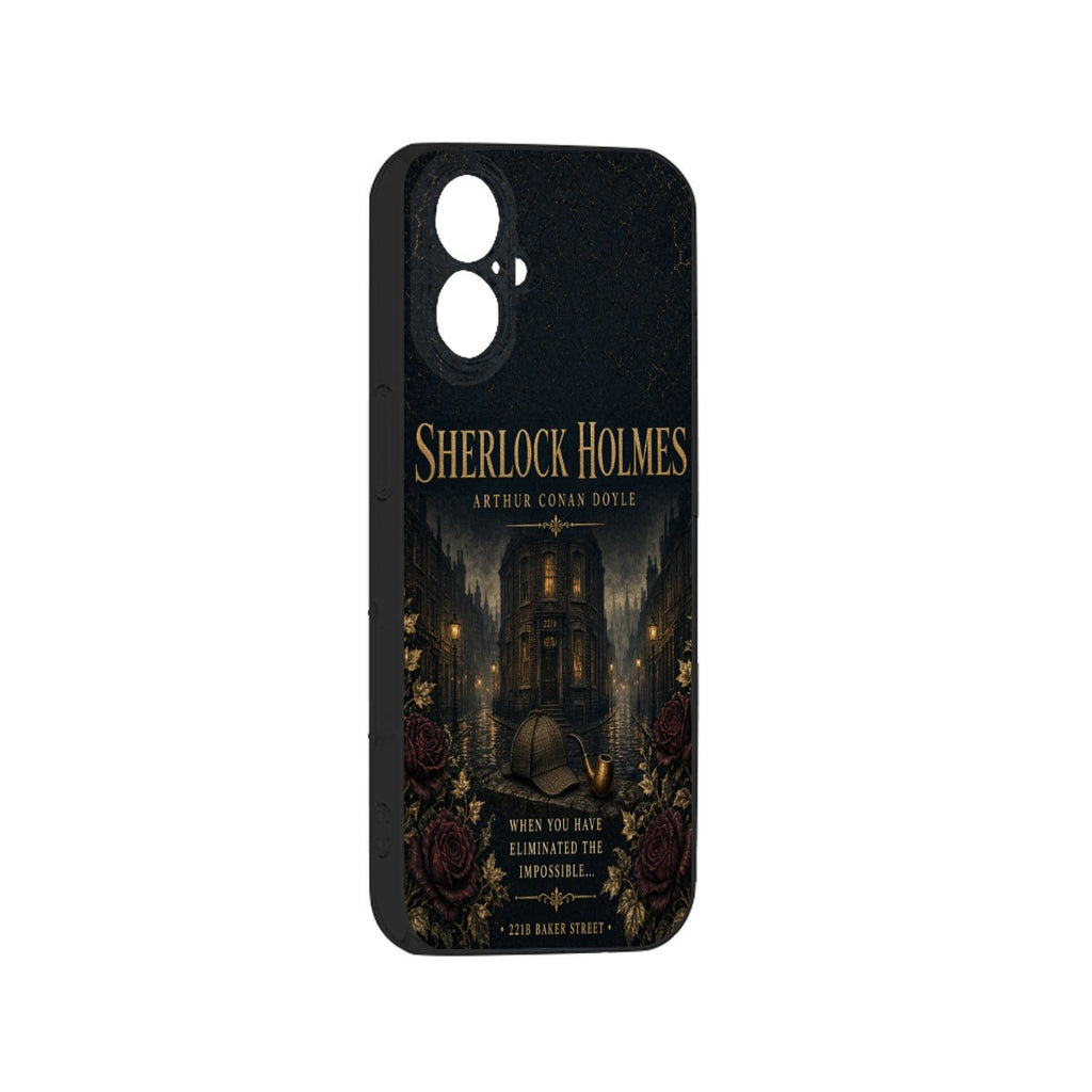 Sherlock Holmes — Baker Street iPhone 17 Silicone Case