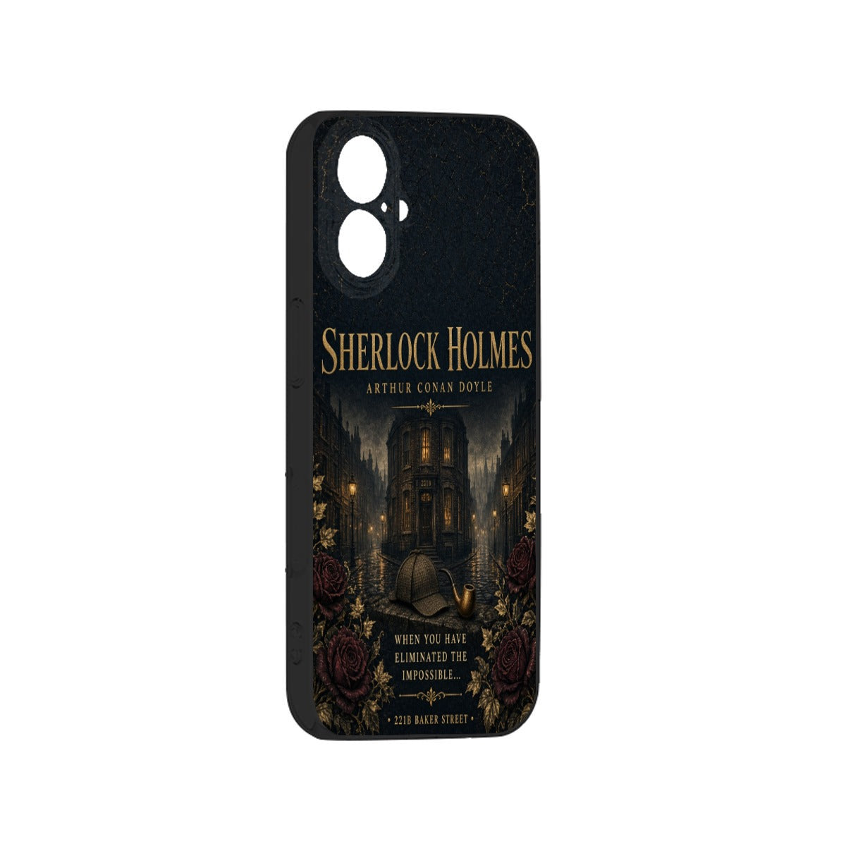 Sherlock Holmes — Baker Street iPhone 17 Silicone Case