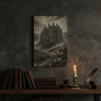Thornfield Hall Art Print — Jane Eyre Gothic Dark Academia Wall Art