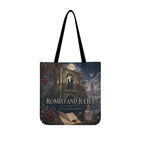 Romeo and Juliet Literary Canvas Tote Bag