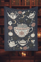 Dormouse Flannel Throw Blanket