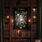 Down the Rabbit Hole Framed Canvas Print