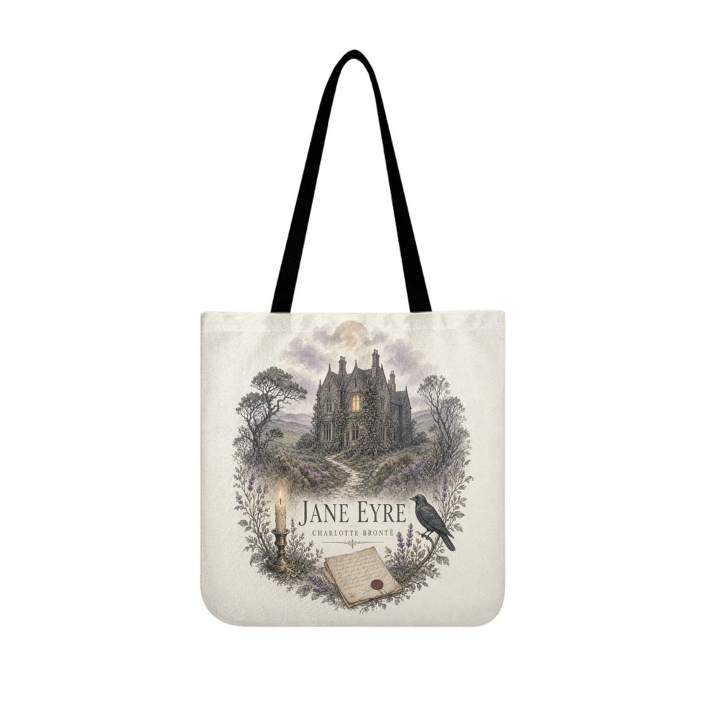 Jane Eyre Literary Canvas Tote Bag