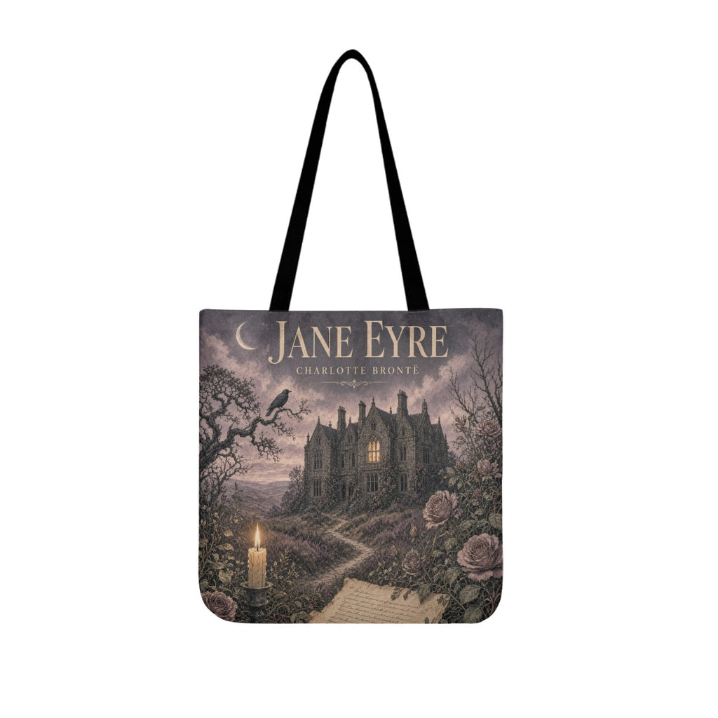 Jane Eyre Literary Canvas Tote Bag