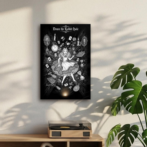 Canvas With Frame Printed The USA|Vertical 2:3