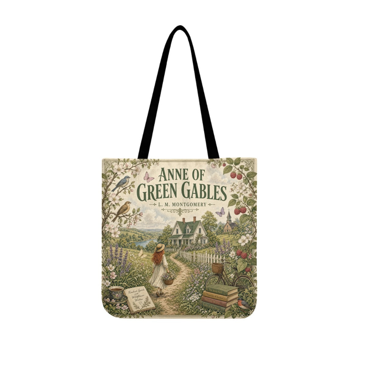 Anne of Green Gables Literary Canvas Tote Bag