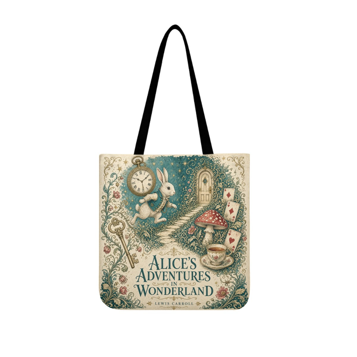 Alice’s Adventures in Wonderland White Rabbit Tote Bag