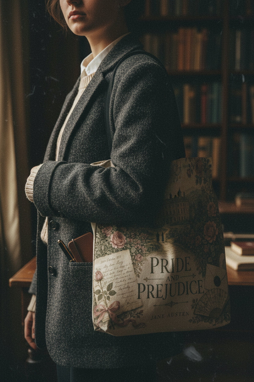 Pride & Prejudice Garden Tote Bag