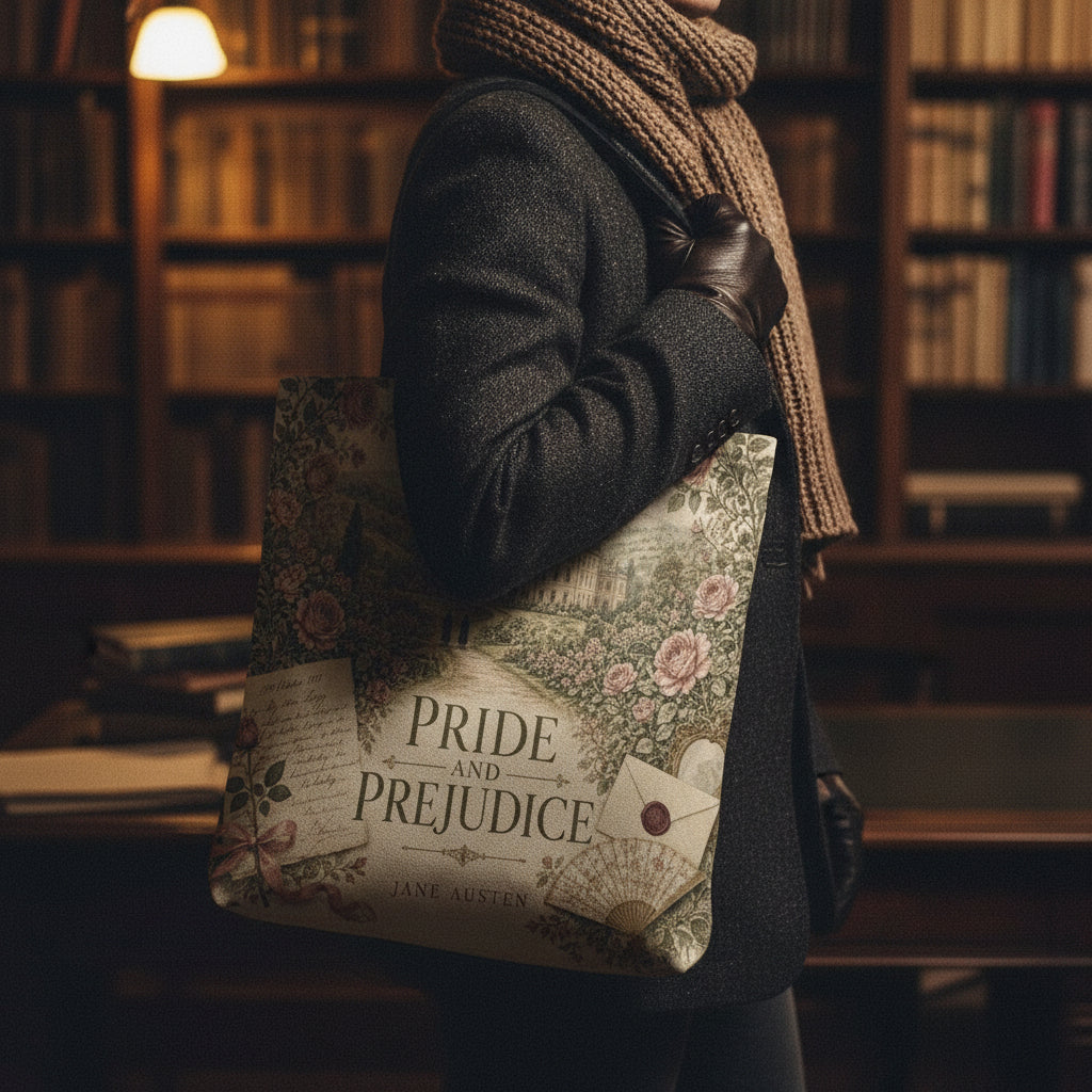 Pride & Prejudice Garden Tote Bag