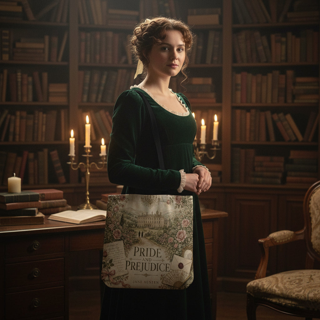 Pride & Prejudice Garden Tote Bag