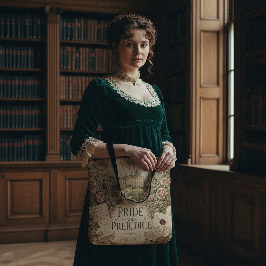Pride & Prejudice Garden Tote Bag