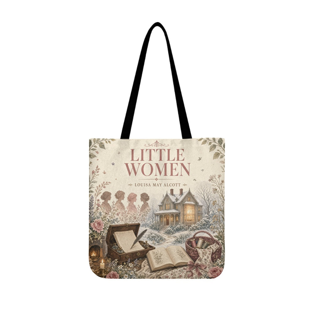 Little Women Literary Canvas Tote Bag