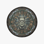 Frankenstein Round Rug