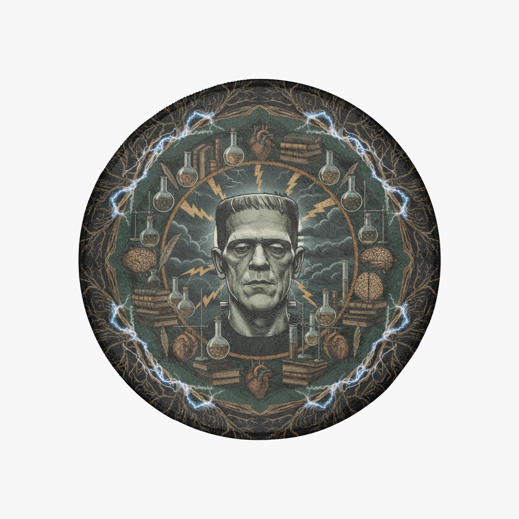 Frankenstein Round Rug