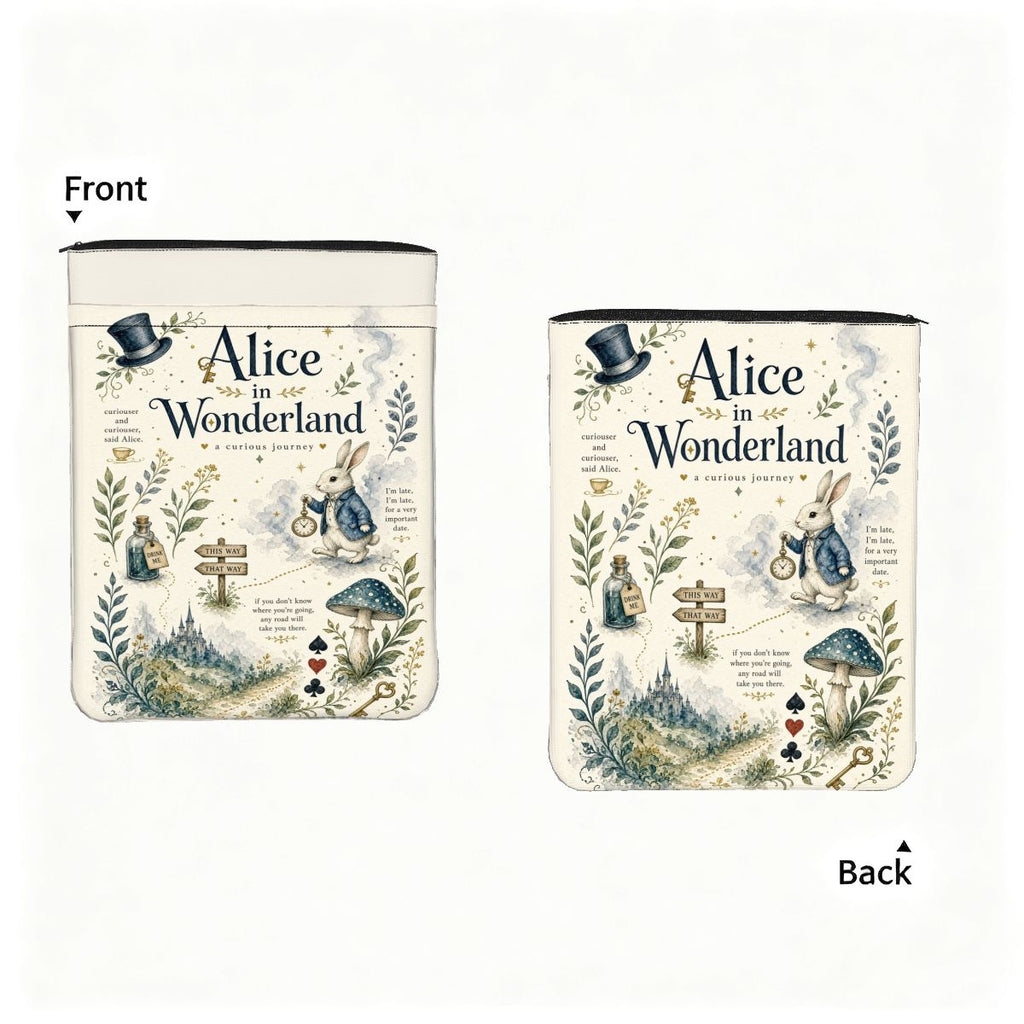 Alice in Wonderland Book Sleeve — Book Accessory