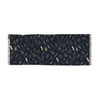 Nevermore Scarf — Dark Feather & Starlight Wrap