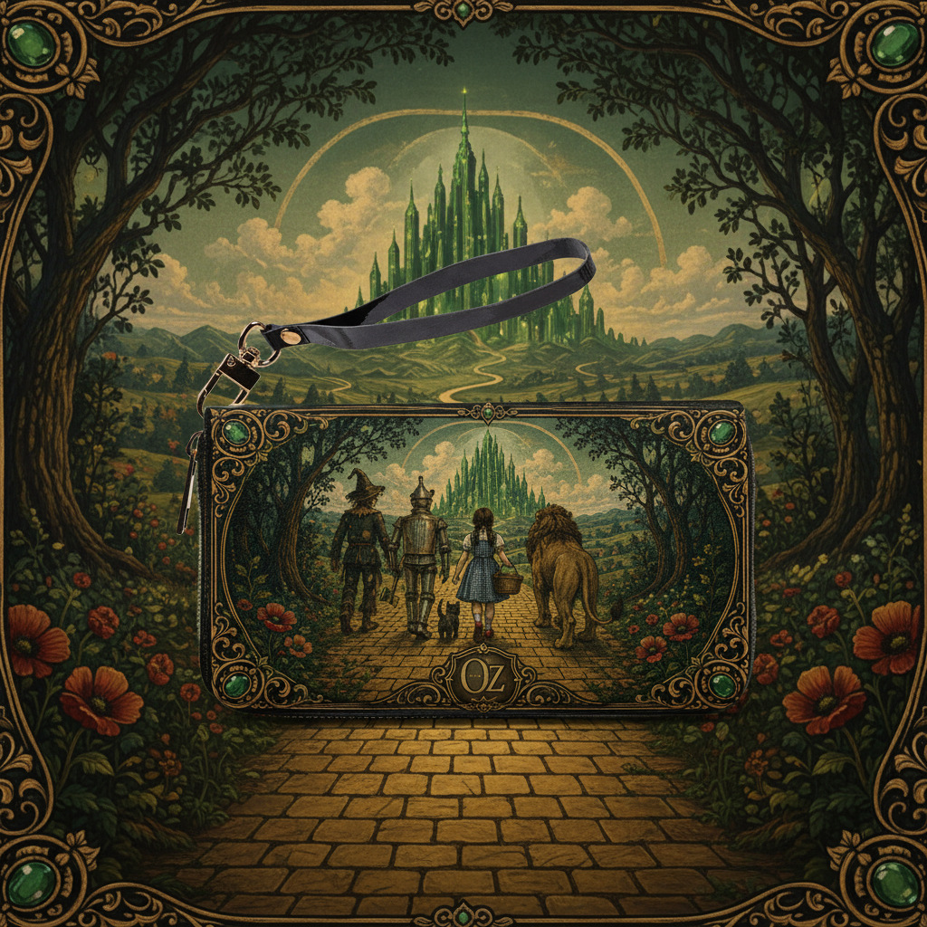 Wizard of Oz Emerald Wristlet Wallet