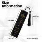 Nocturne Botanical Wooden Bookmark