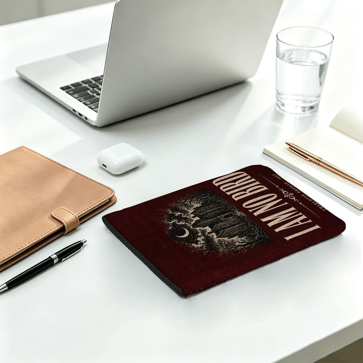 I Am No Bird Book Sleeve — Jane Eyre Zippered Case